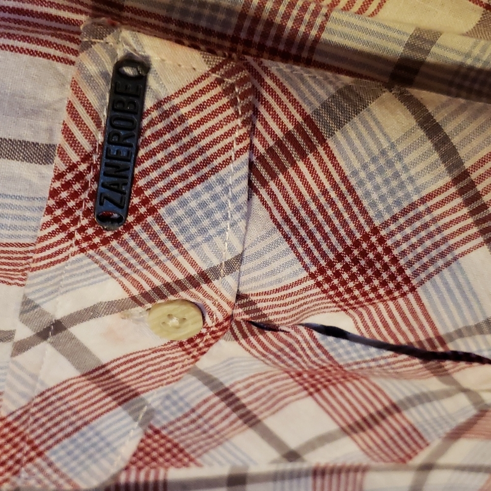 Plaid Button Up - Picture 2 of 10